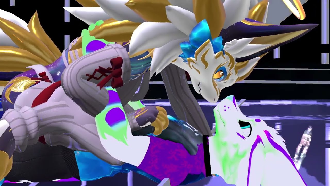 VRChat Furry dance Chris Brown - Under The Influence