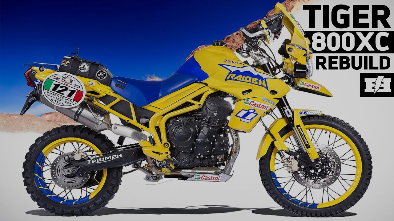 Rebuilding the Lords of the Atlas Triumph Tiger 800XC! #adventure