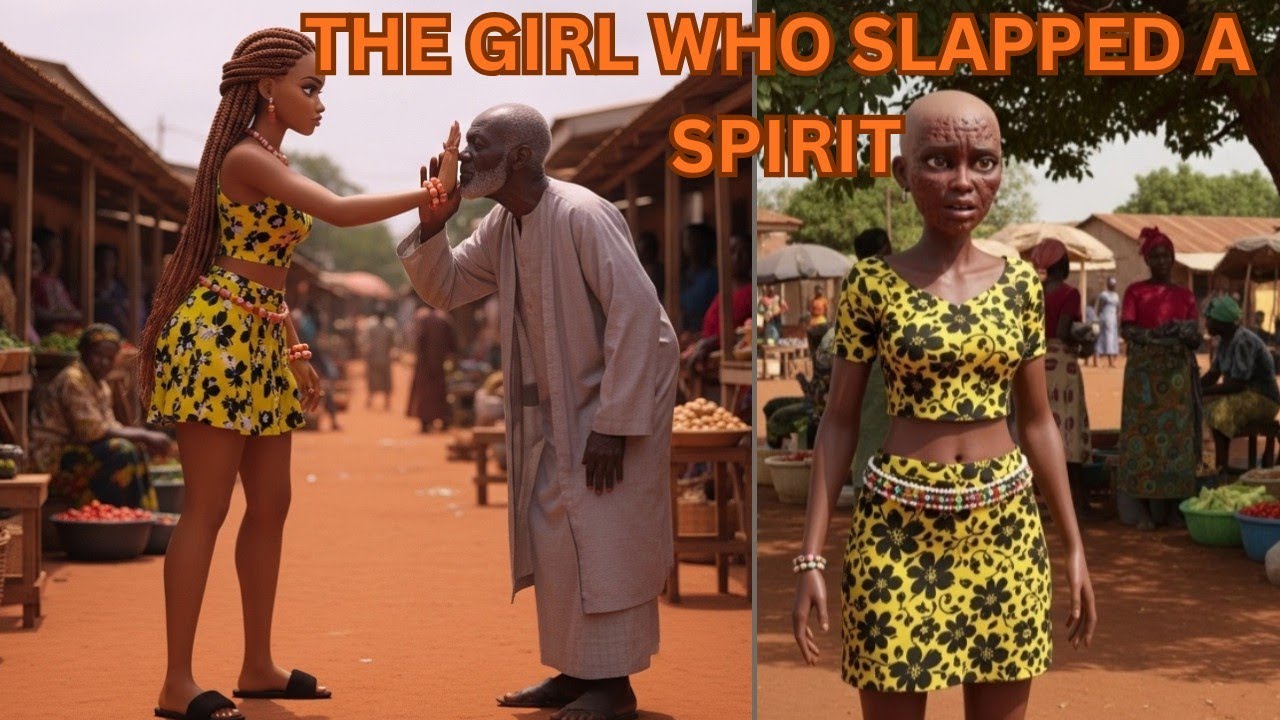 She Slapped An Old Man. Not Knowing He Was a Spirit _ SEE WHAT HAPPENED NEXT #story #africanfolktale