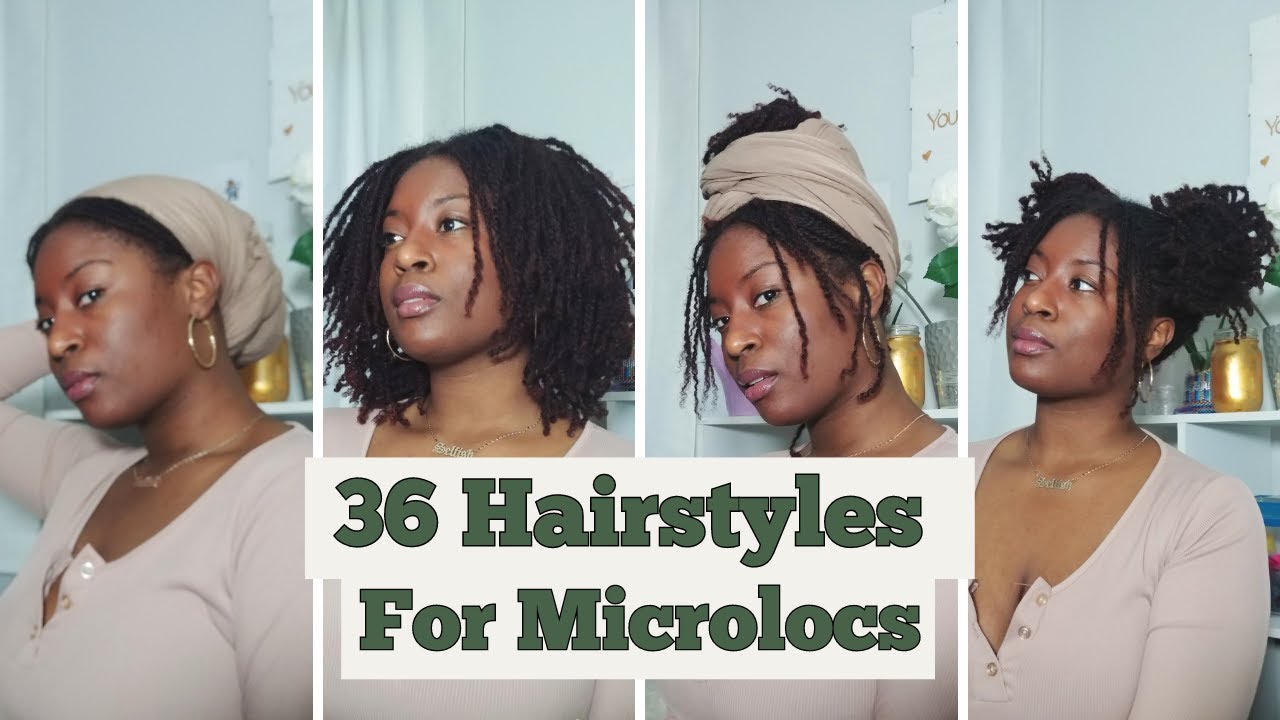 36 Hairstyles for Microlocs Braidlocs and Sisterlocs