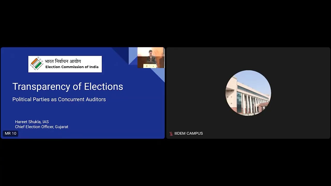 IICDEM Session 2026 - BP 9 Transparency of Elections &ndash; Political Parties as Concurrent Auditors