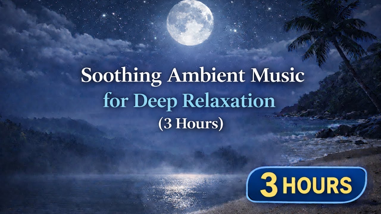 Soothing Ambient Music for Deep Relaxation (3 Hours)