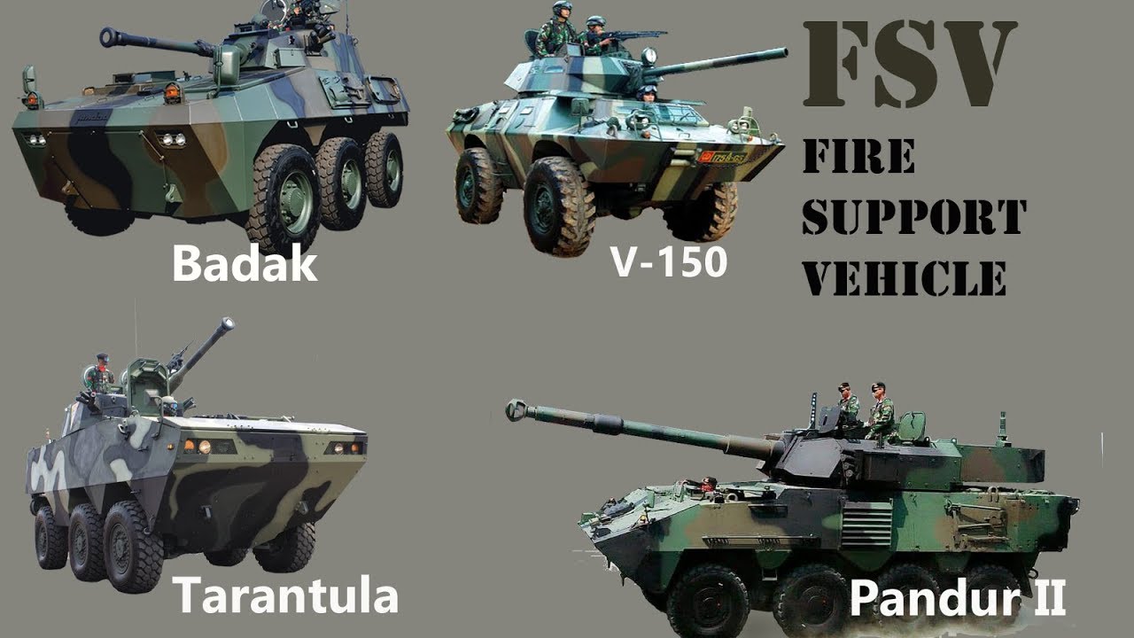 Fire Support Vehicle / Kendaraan Bantuan Tembakan TNI