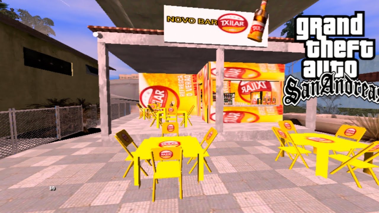 👉 Novo Mod Bar Txilar no GTA San Andreas + Instalação e Download