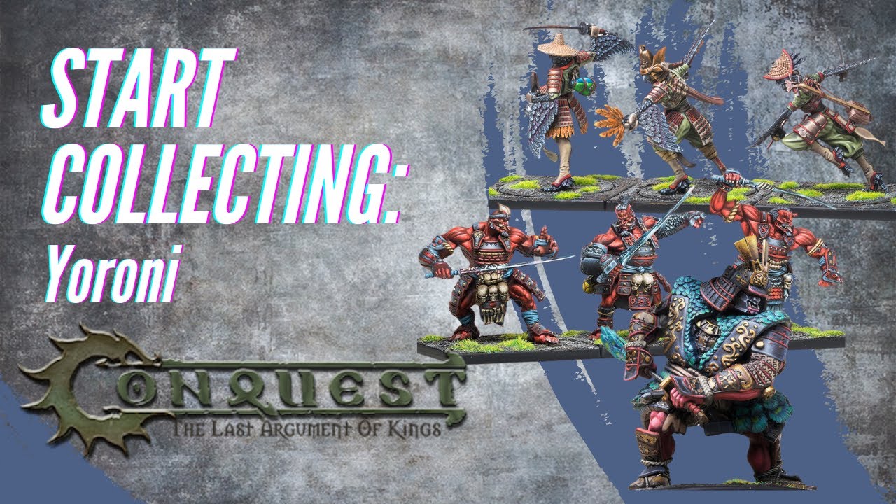Start Collecting Conquest The Last Argument of Kings: Yoroni - 2 Player Starter Set