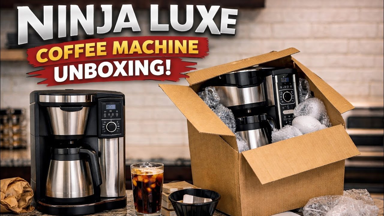 Let’s unbox our Coffee machine
