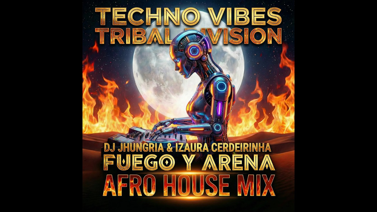 Fuego y Arena luna lena Feat DJ JHungria & Izaura Cerdeirinha AFRO SAX HOUSE MIX