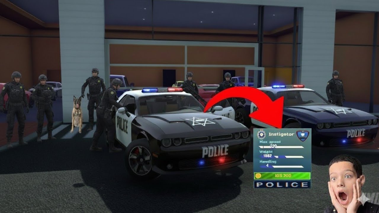😱Normal Car To Police Car🚨🚓!? In Car Simulator 2 !! Full Guidance 👍🏼 #carsimulator2newupdatedownload