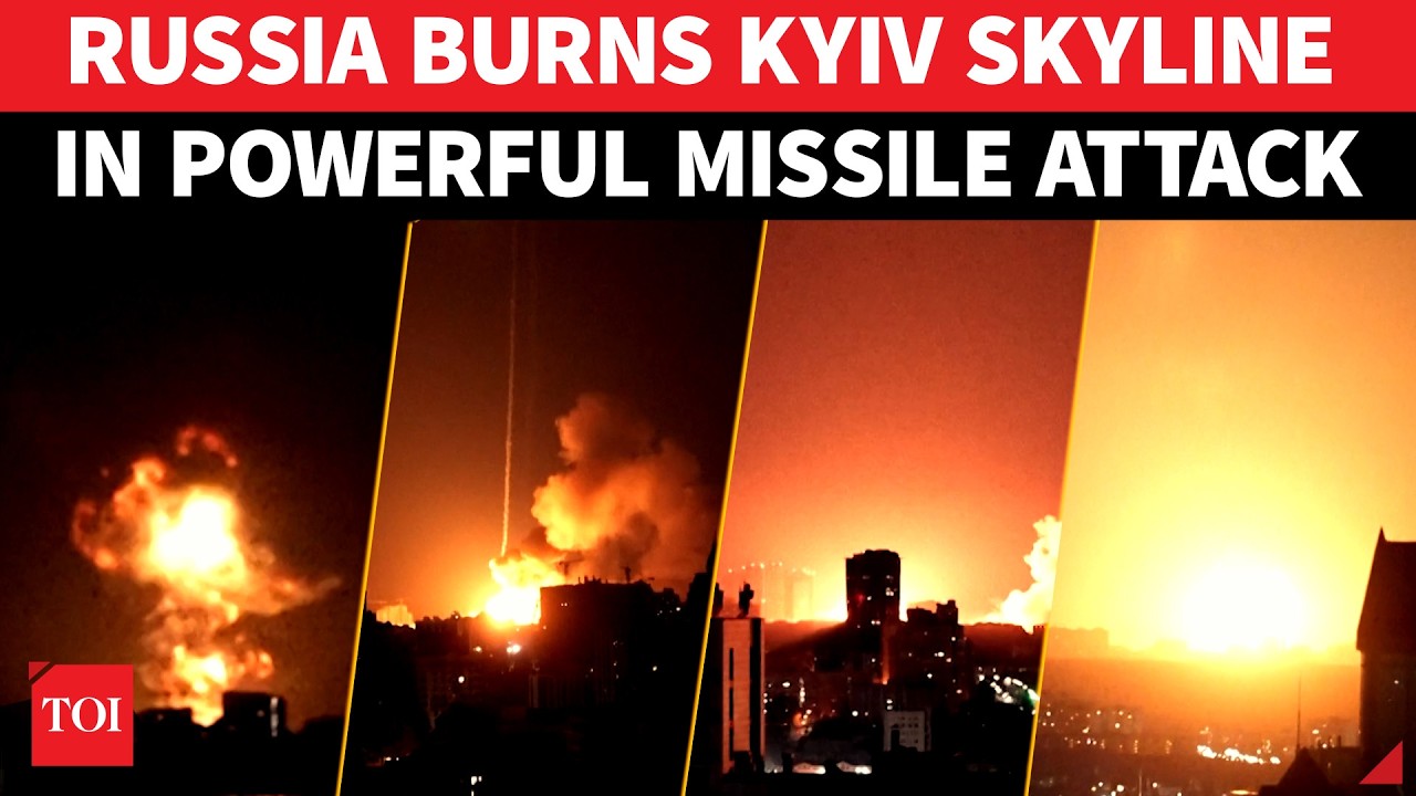 Russia PUMMELS Kyiv; U.S. Defences Crushed, Missiles Explode, Apocalyptic Scenes In Ukraine Capital