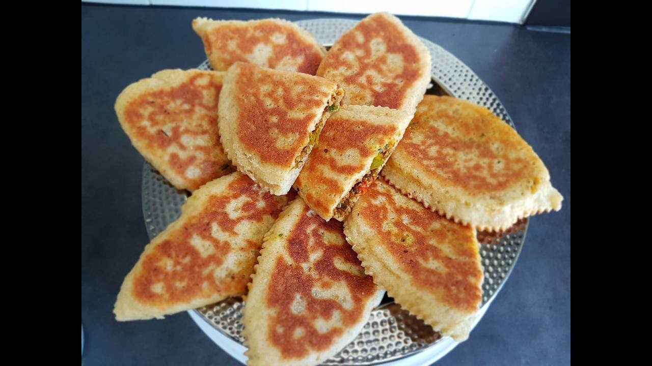 خبز السندويتش المحشي بالعجين السحري