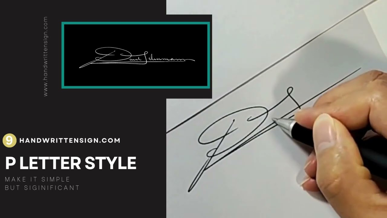 P Signature Style 9