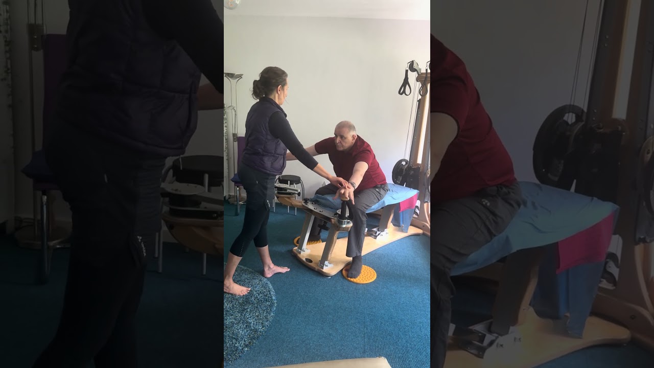 Mit Sylke im Sitzen