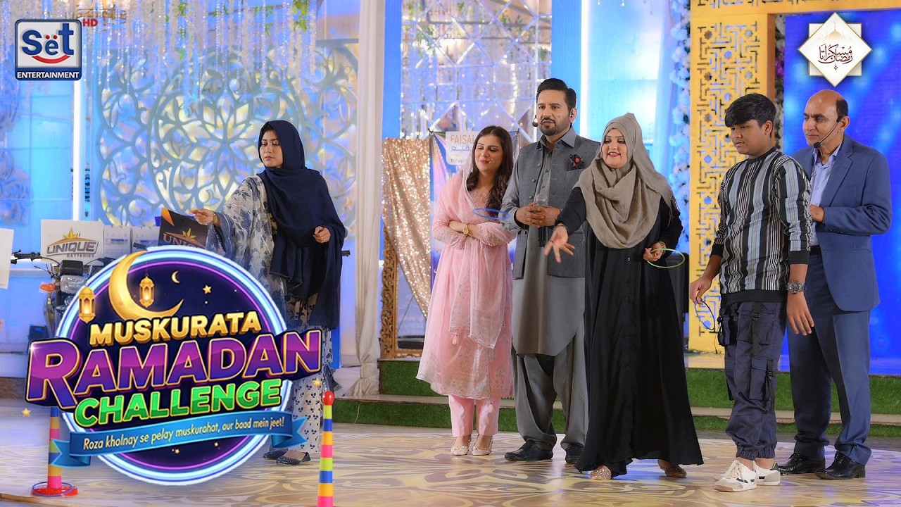 6th Ramadan Special 🌙 | Muskurata Ramadan Challenge PART 2 | Dr. Buland Iqbal | SET Entertainment