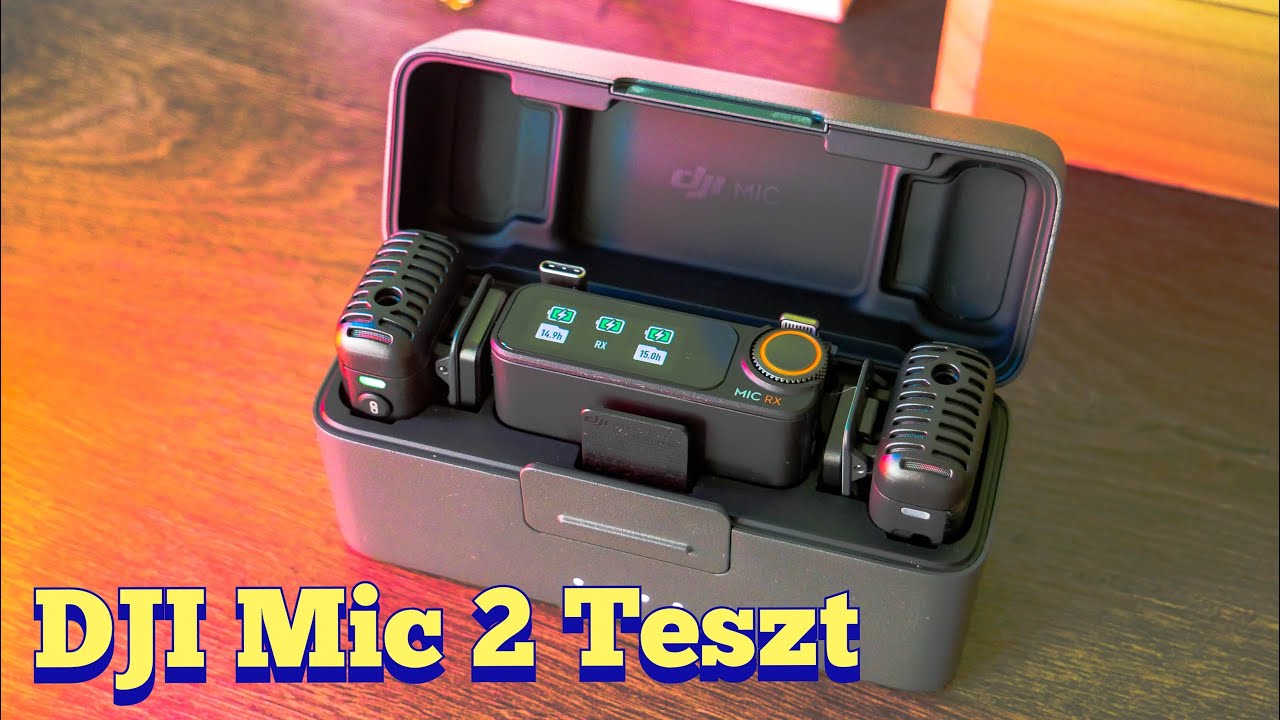 200 MÉTERES hatótáv - DJI MIC 2 teszt E323