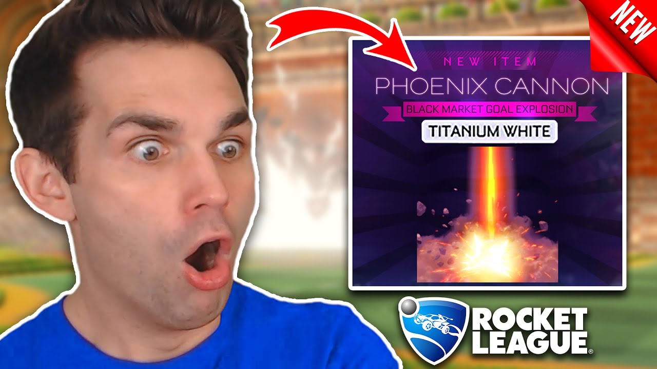 THE *NEW* PAINTED PHOENIX CANNON BLACK MARKET GOAL EXPLOSION IS AWESOME! (All Painted Showcase)
