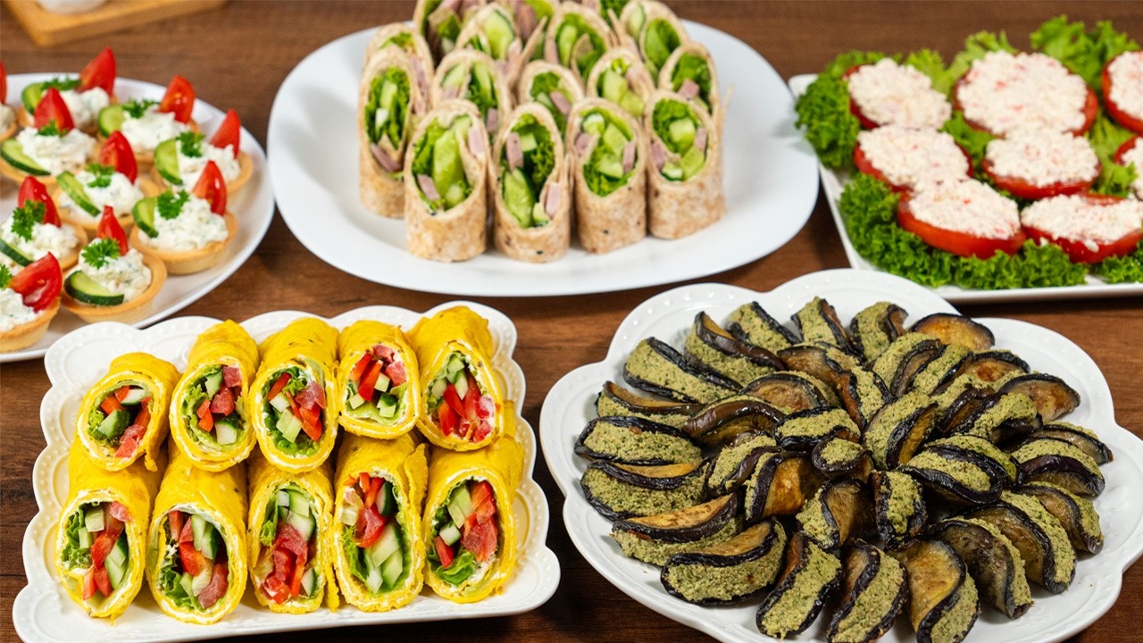 Вы не поверите, насколько это просто! 😍 5 закусок, которые идеально подойдут для любого случая
