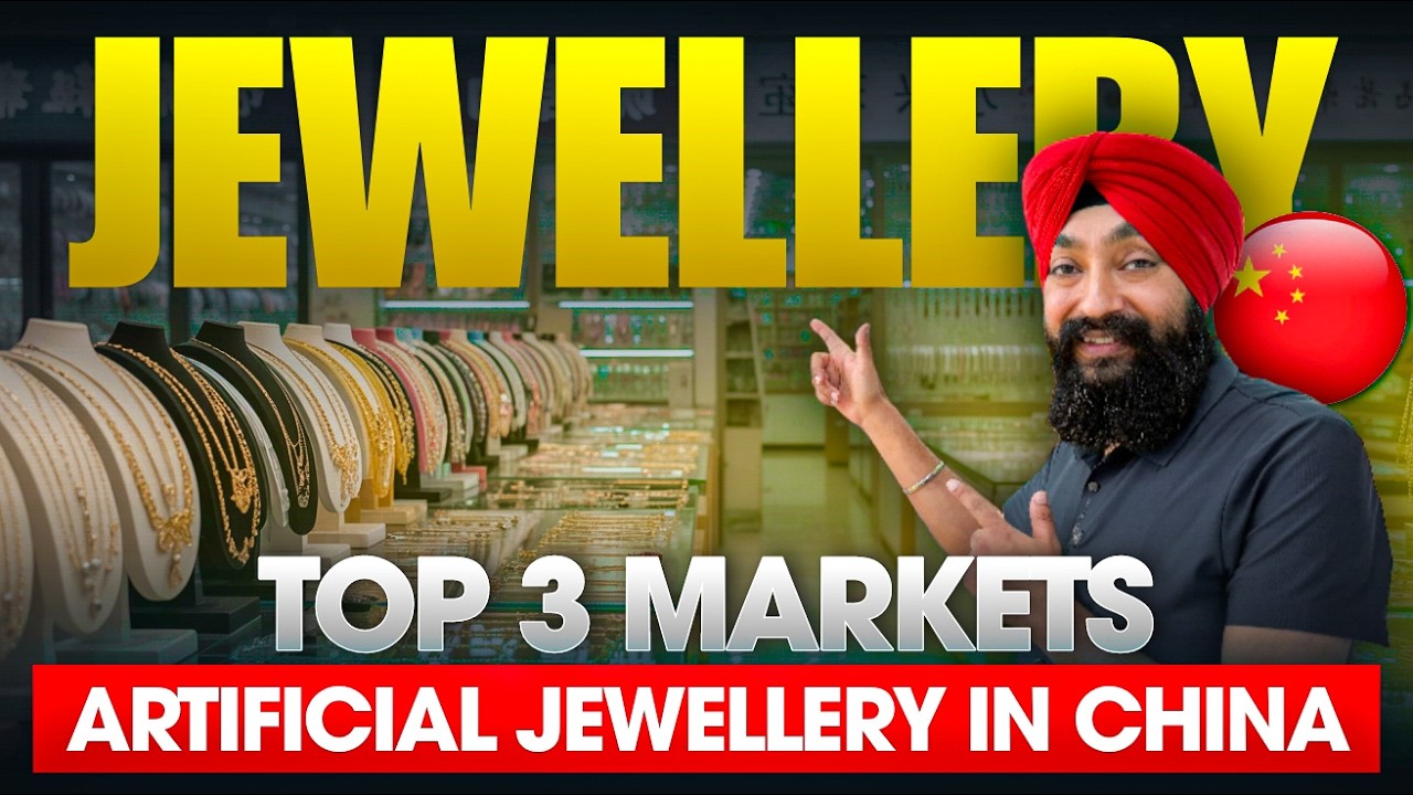 Top 3 Artificial Jewellery Wholesale Markets in Guangzhou 🇨🇳 China.