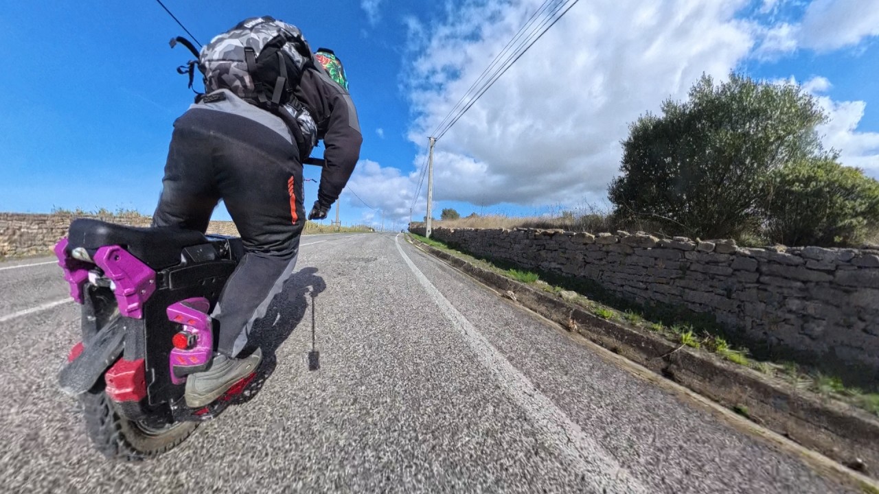 Ride with the scooters until a bumblebee shows me who's boss