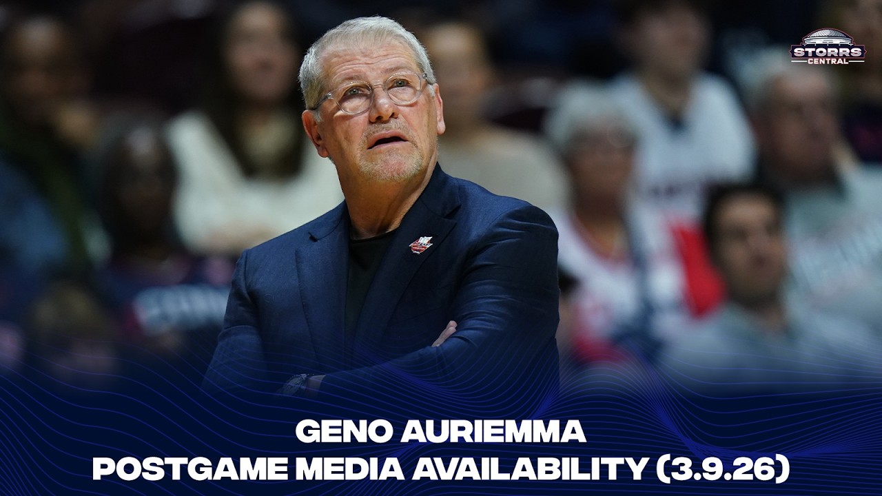 Geno Auriemma Postgame Media Availability - 3.9.26