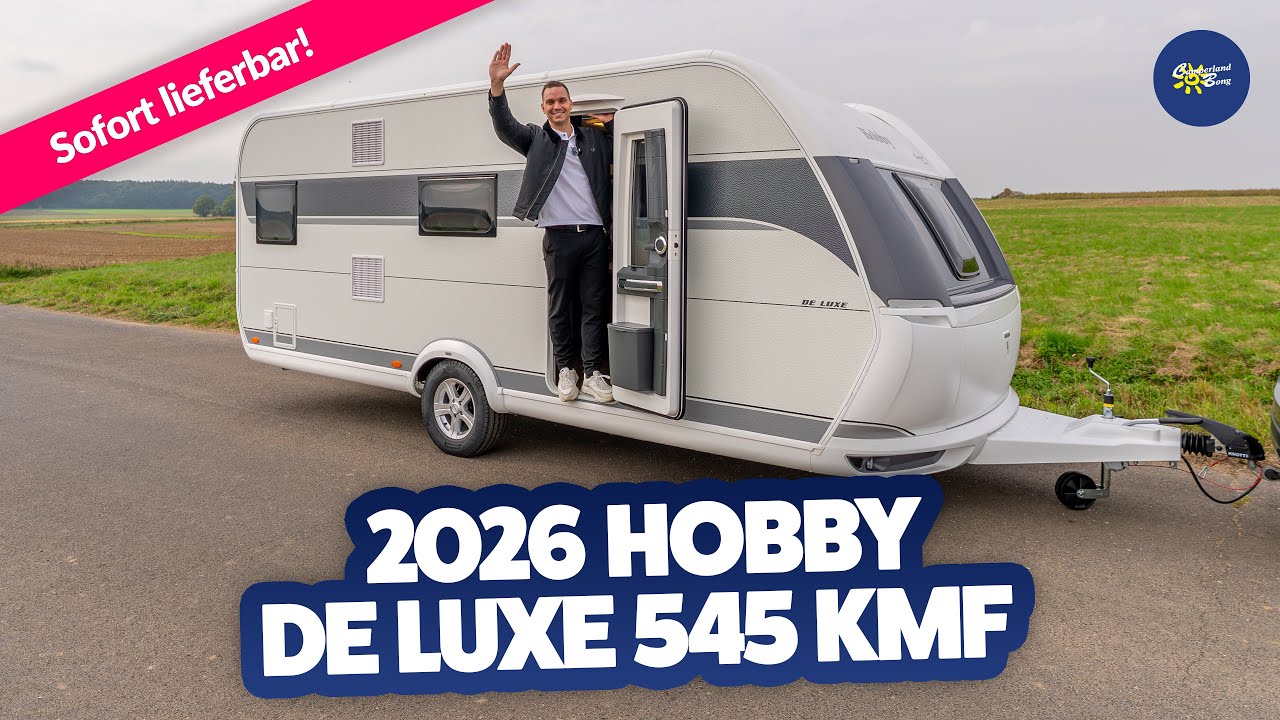 2026 Hobby De Luxe 545 KMF | Caravan | Test & Kaufberatung - Camperland Bong
