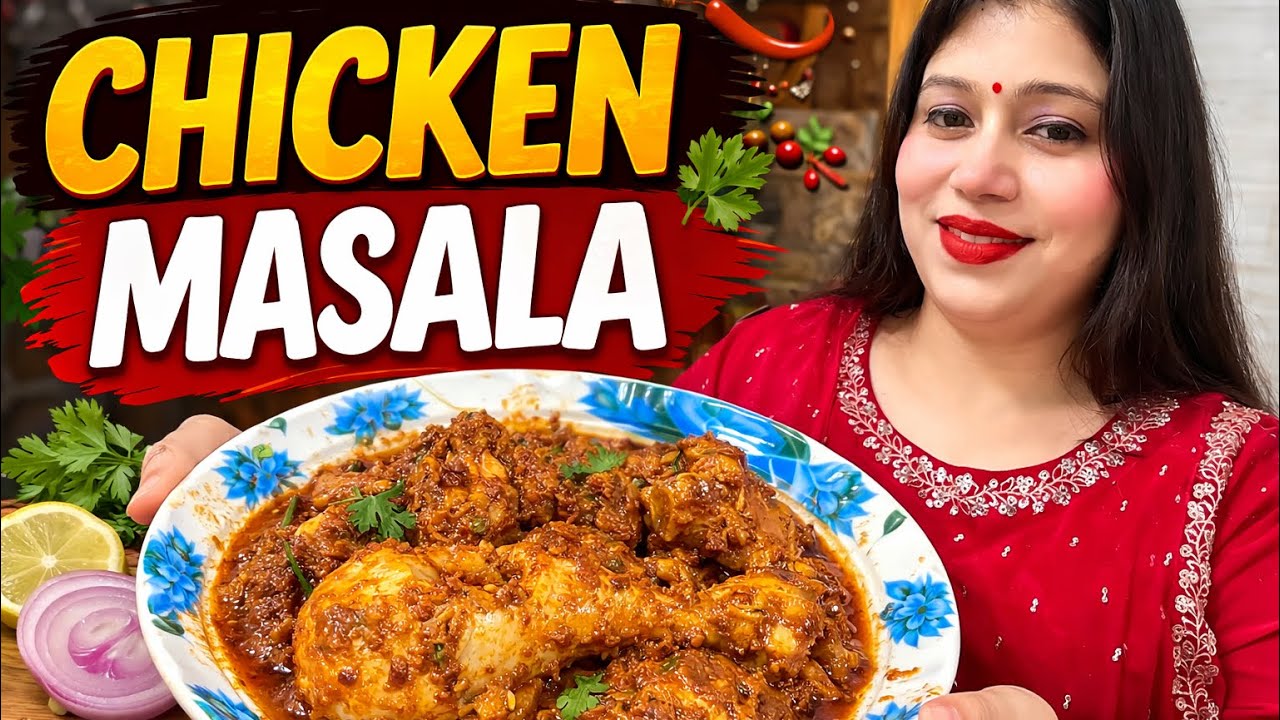 “इतना टेस्टी Chicken Masala कि उंगलियां चाटते रह जाओगे 😍 पूरी रेसिपी वीडियो में!”