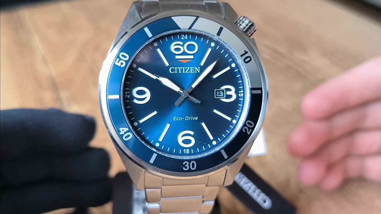 RELÓGIO SOLAR - Citizen Eco-Drive TZ31847F - MUITO LEGÍVEL EM AMBIENTES ESCUROS