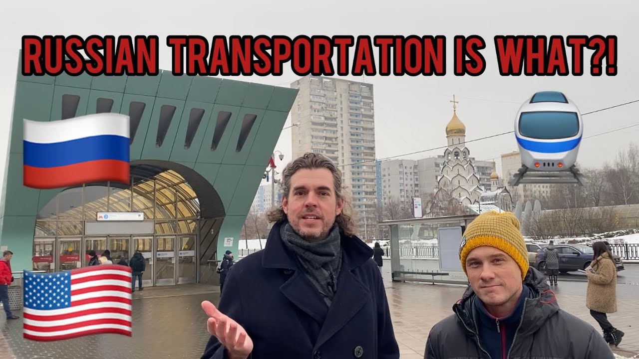 🚎RUSSIAN Public Vehicle Expert teaches an🇺🇸AMERICAN in MOSCOW ?! 🇷🇺@PavelKabanovA🚇