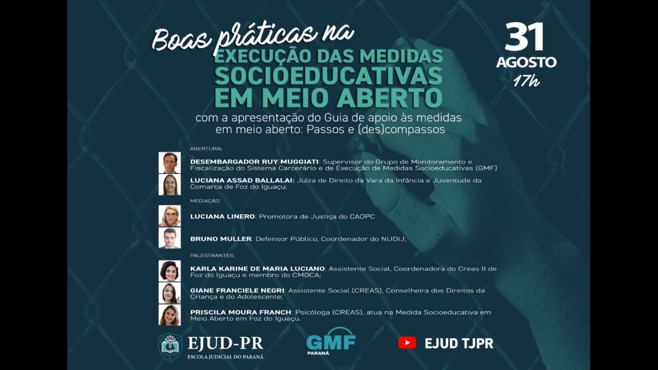 Boas práticas na execução das medidas socioeducativas em meio aberto