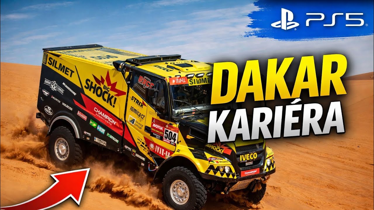 „Dakar Desert Rally Stage 10 – Martin Macík 🇨🇿 | PS5 Simulation Truck“