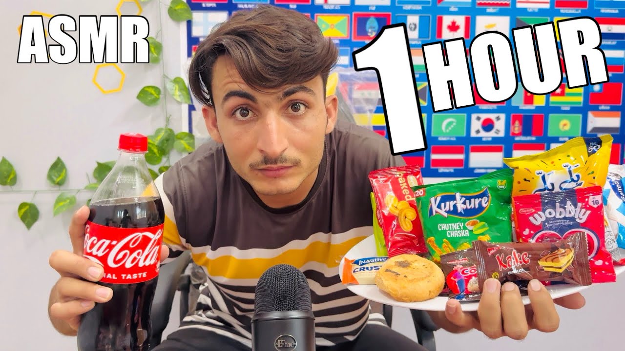 ASMR 1 Hour Eating 🍽️ 