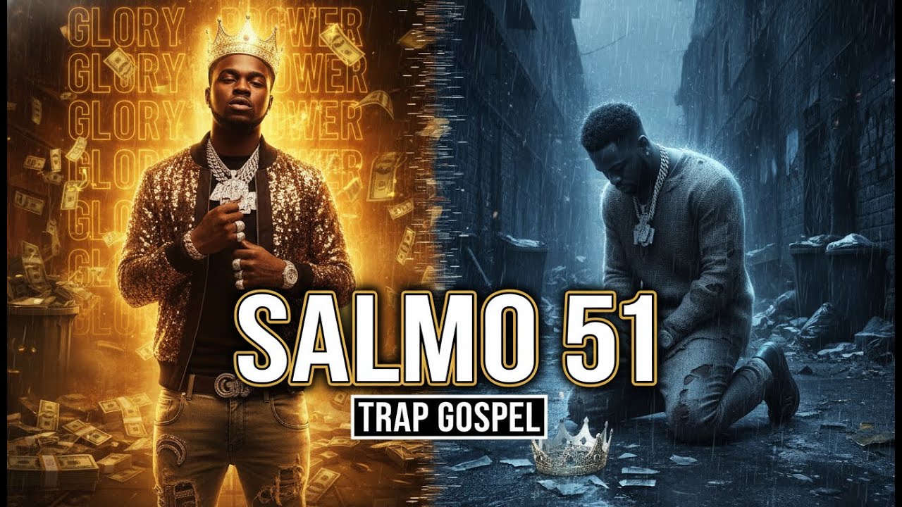 BROKEN (O Rei Caiu) - Salmo 51 | Sad Trap Gospel