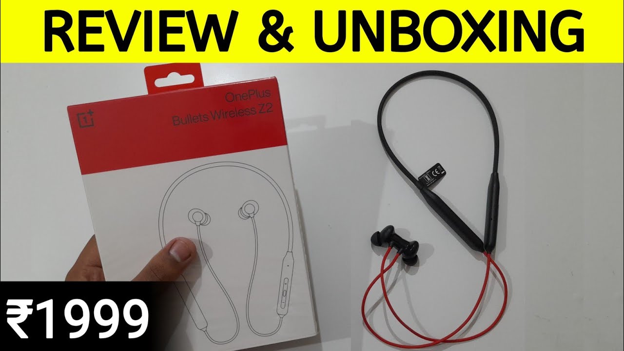 Oneplus Bullets Wireless Z2 | oneplus bullets wireless z unboxing | 1+ bullet wireless z2 unboxing