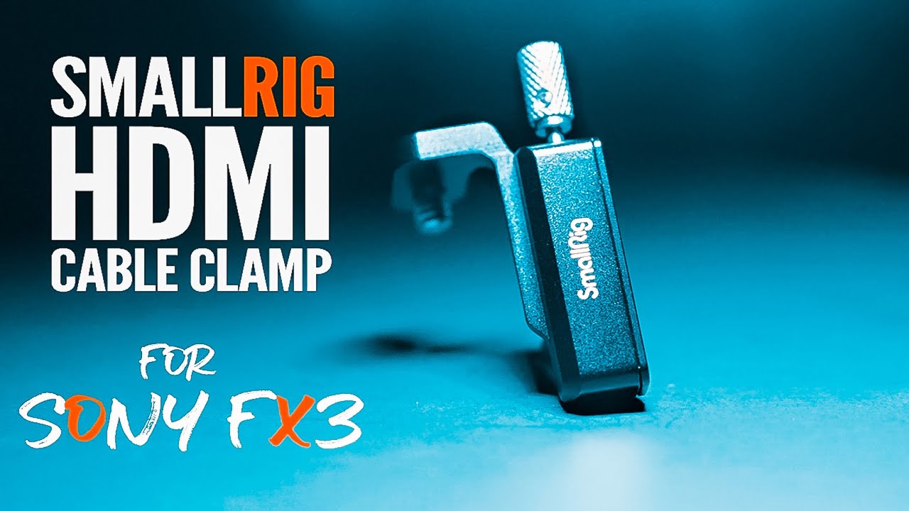SmallRig HDMI Cable Clamp For Sony FX3 #sonyfx3 #camerarig #smallrig