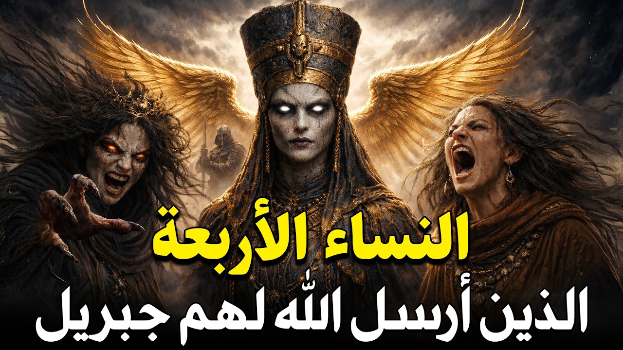 قصص القران - من هم النساء الأربعة الذي ذكرهم الله في القرآن ولماذا أرسل لهم سيدنا جبريل