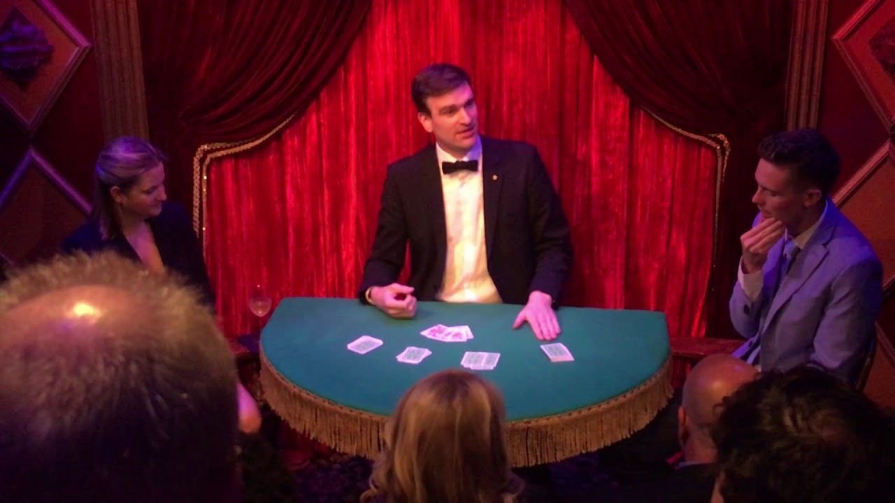 Denis Behr at the Magic Castle 2018