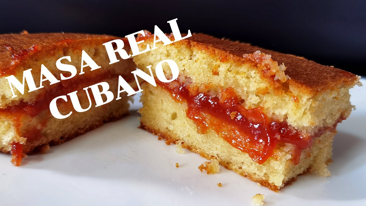 Como hacer Masa Real cubano | 🍰 Más que Rico