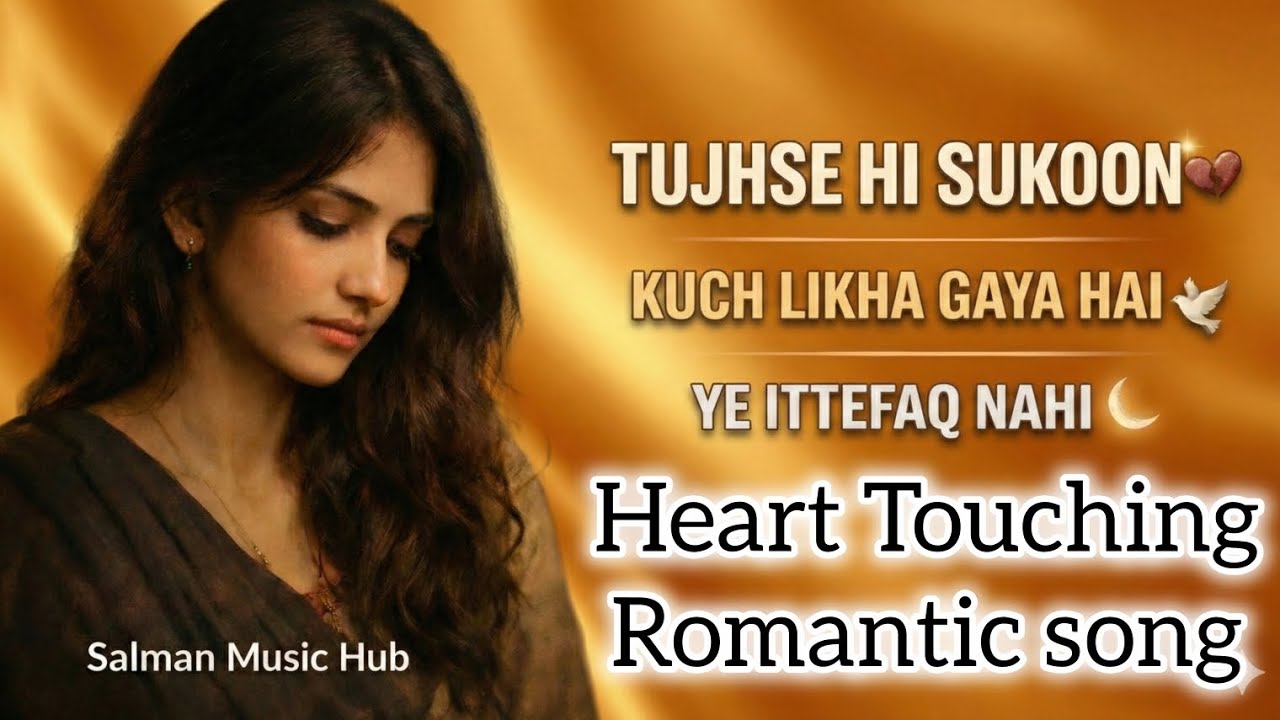 TUJHSE HI SUKOON 💔 | Dil Ko Chhoo Jane Wala Romantic Song | Salman Music Hub