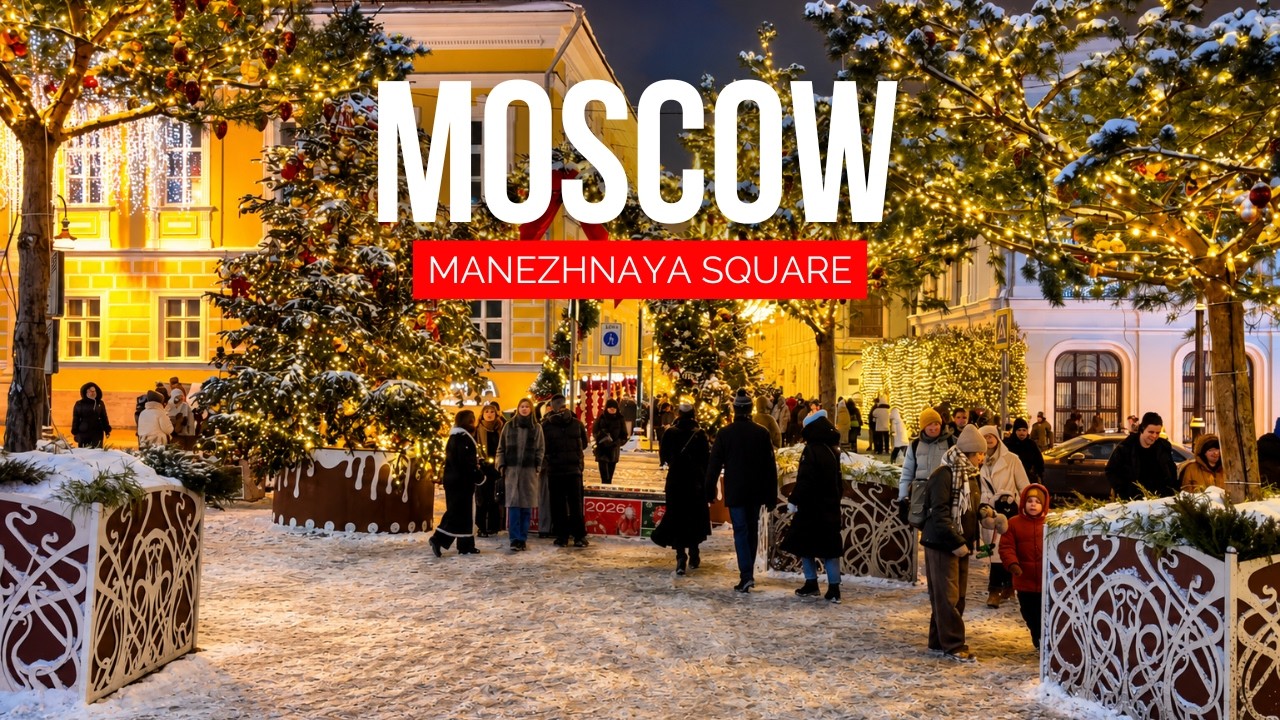 🇷🇺 Москва — Вот как выглядит настоящая русская зима!
