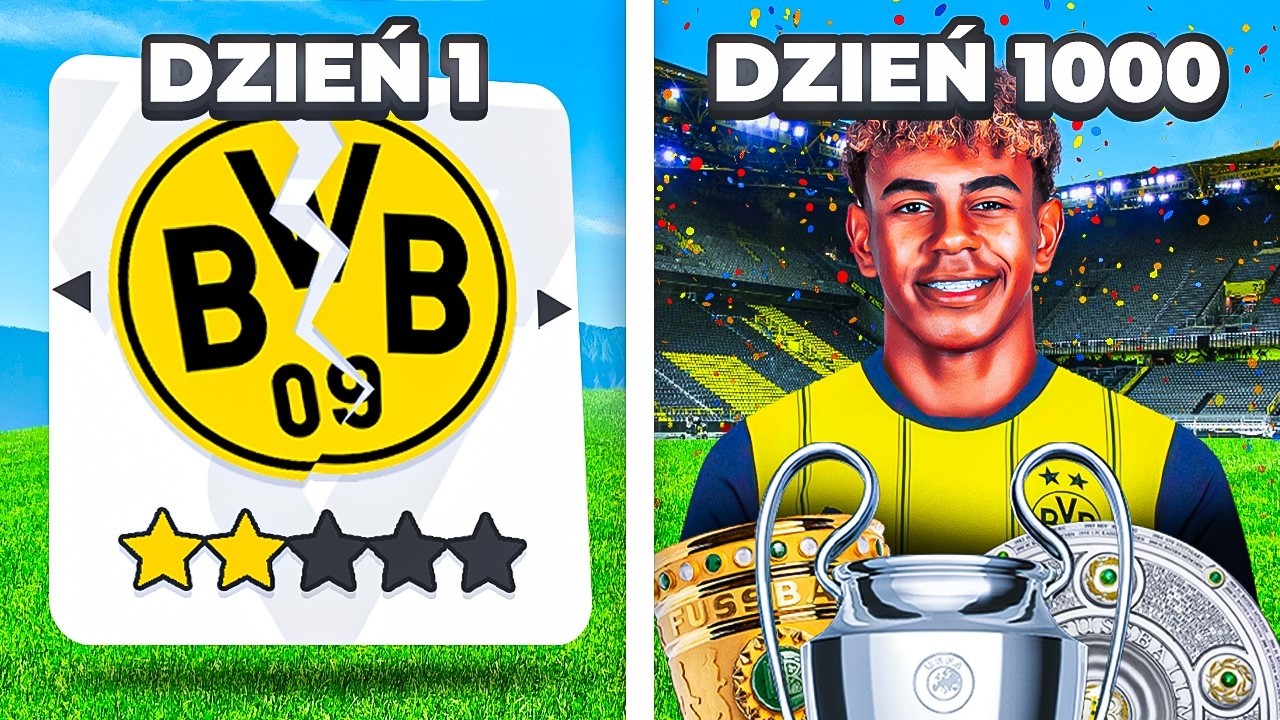 Przetrwałem 1000 DNI w BORUSSI DORTMUND w FC25&hellip; 💀