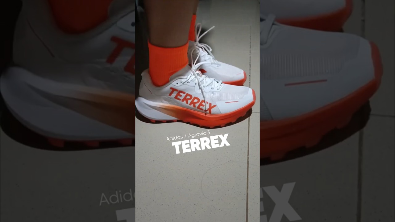 Trying on the Adidas TERREX Agravic 3 Trail Running Shoes | Unboxing 