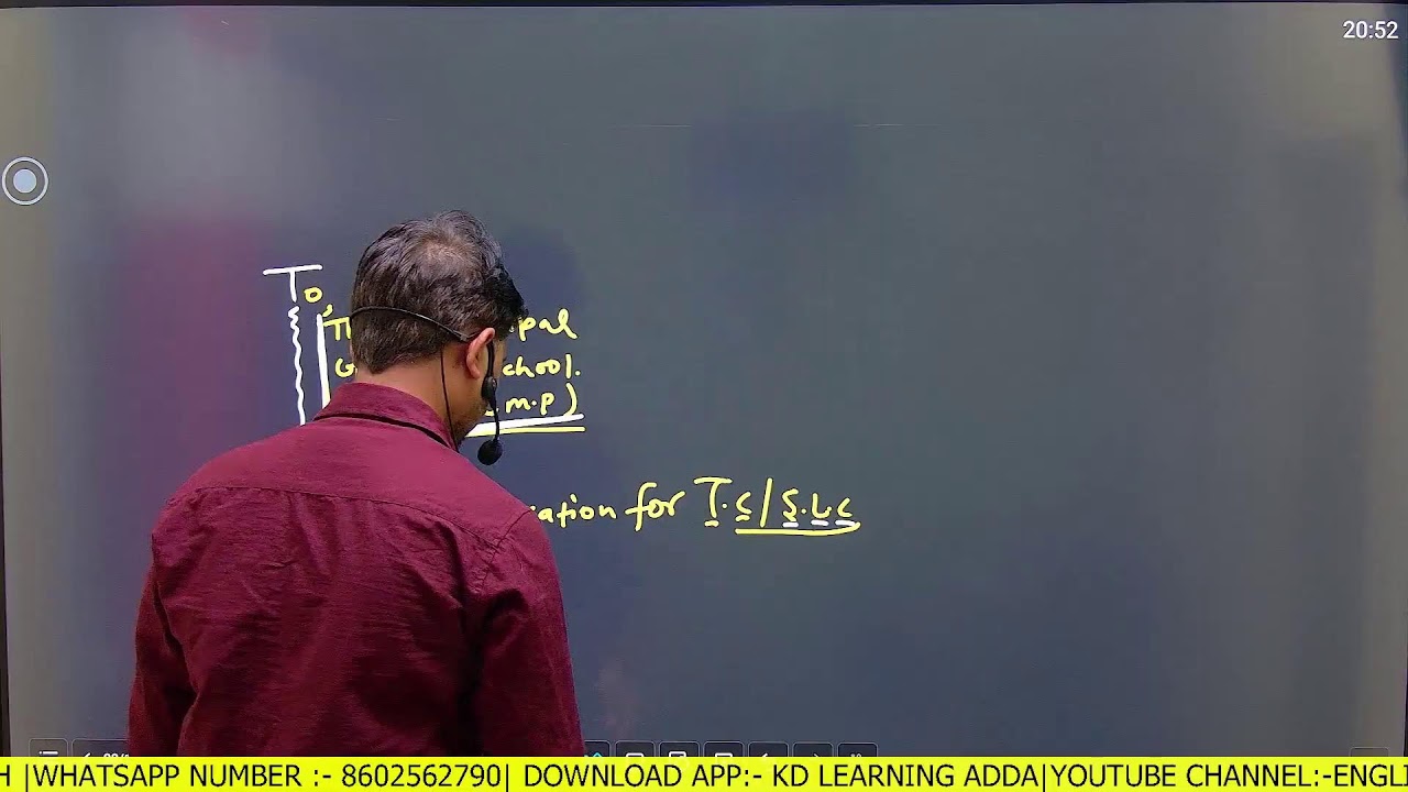 Mp board section_c | grammar section c  one shot 10 marks fix @EnglishAddaByKDSir @KDLEARNINGADDA