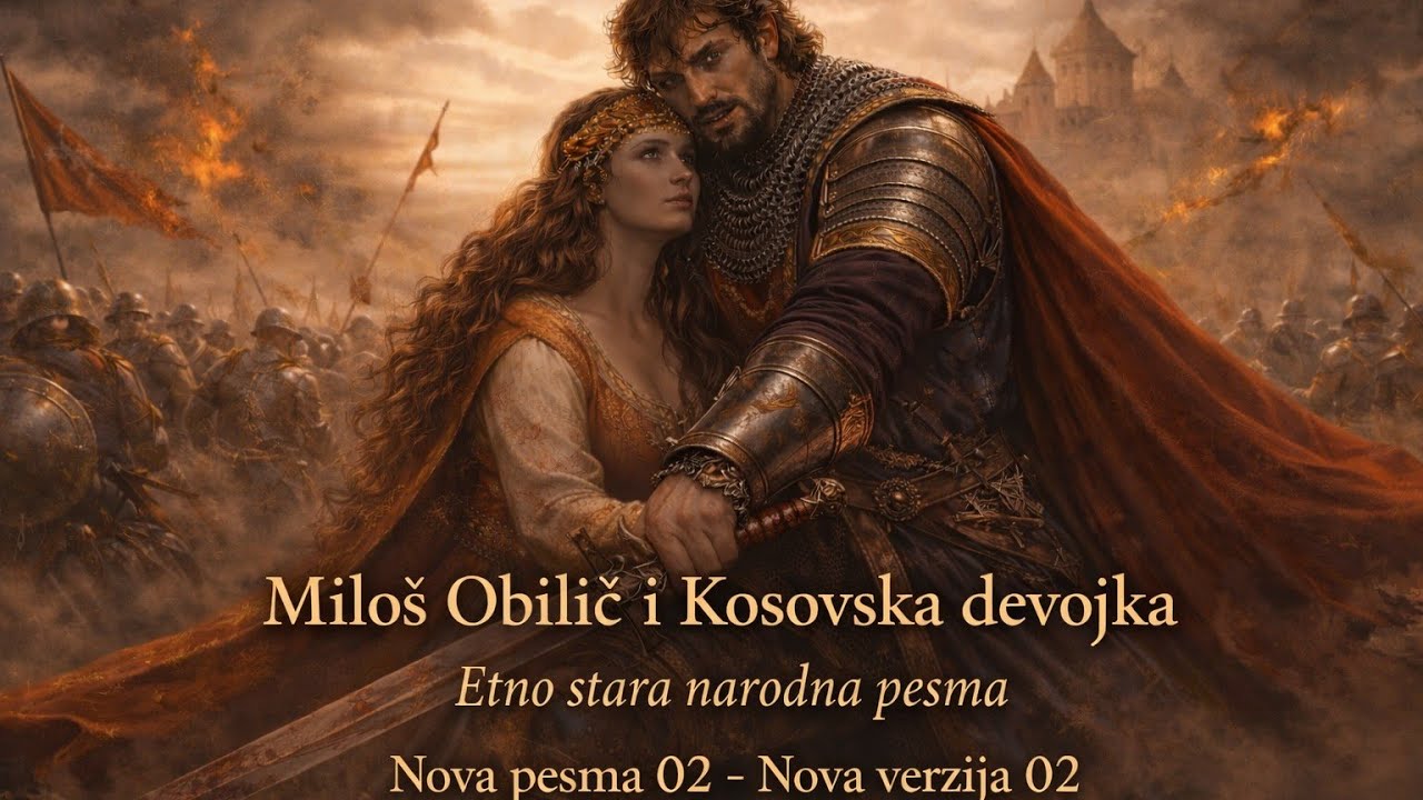 Miloš Obilic i Kosovska devojka ,Etno stara narodna pesma, Nova pesma 02 - Nova verzija 02