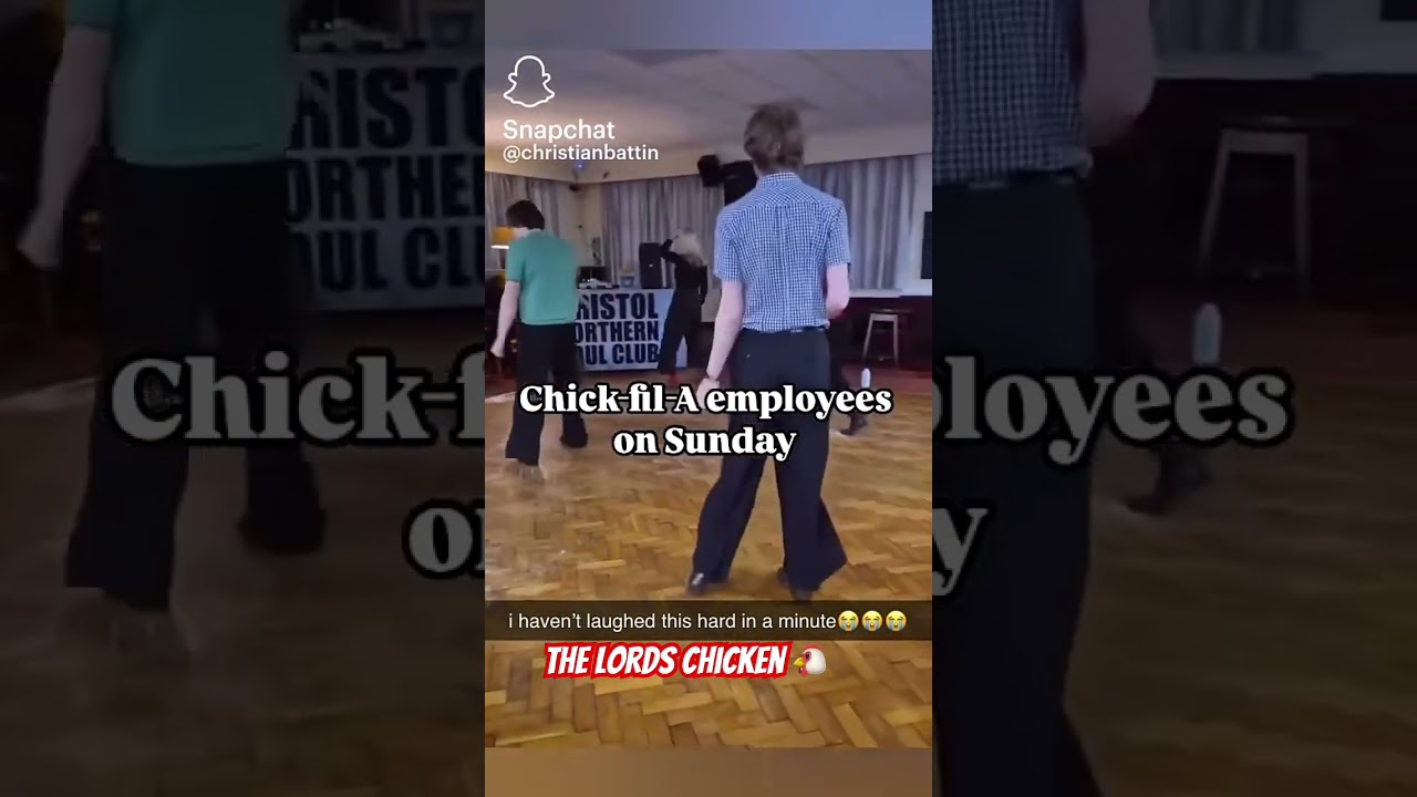 The lords chicken workers on a Sunday. #ChicFila #TrentBedding #Clogging #Dancing #Sunday #chicken
