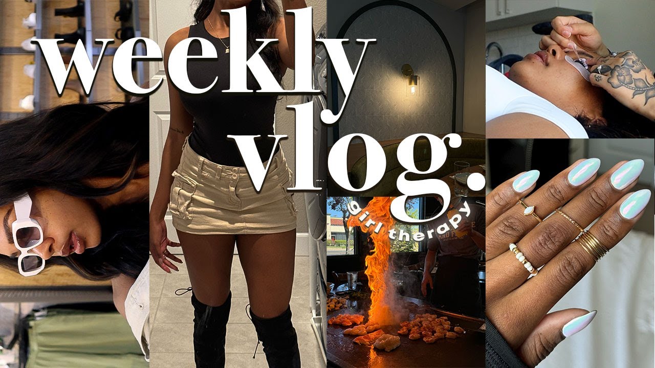 GIRL THERAPY 🎀 | maintenance days + events & appts + shopping + nights out + more!
