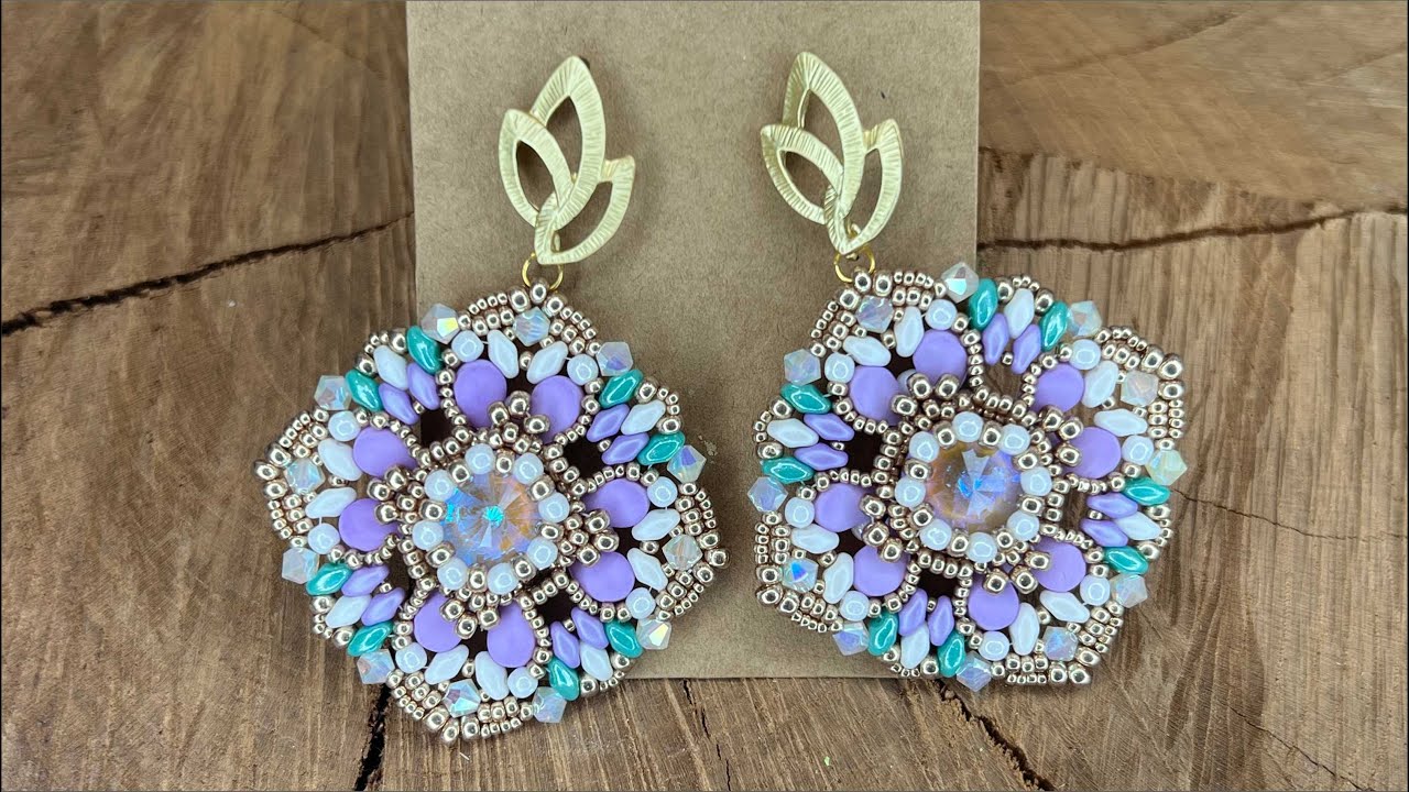 Tutorial Orecchini Vesna (DIY Vesna Earrings)