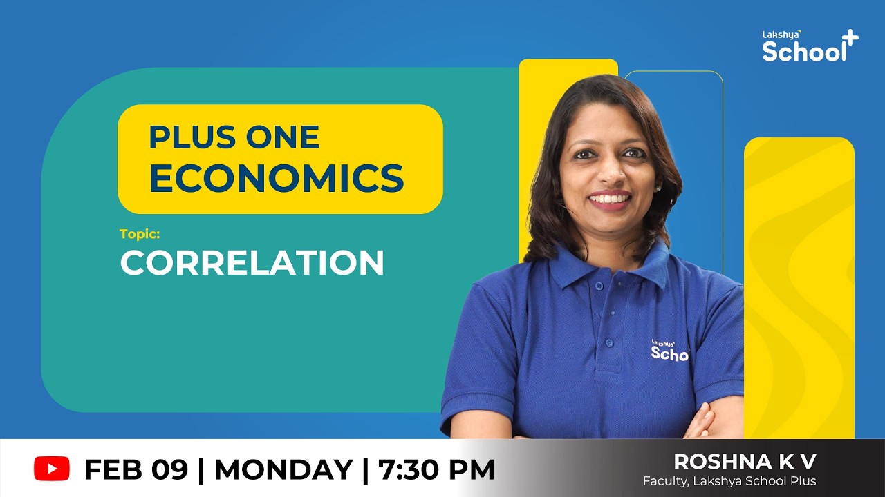 +1 Economics |CORRELATION|