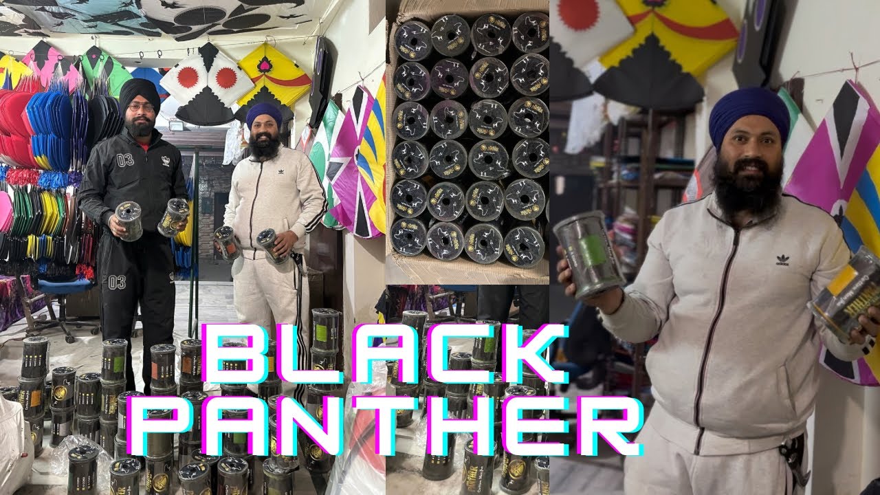 black panther cotton manjha Indian Gattu Unboxing Full Box 📦 wholesale price 🥰 Osm manjha