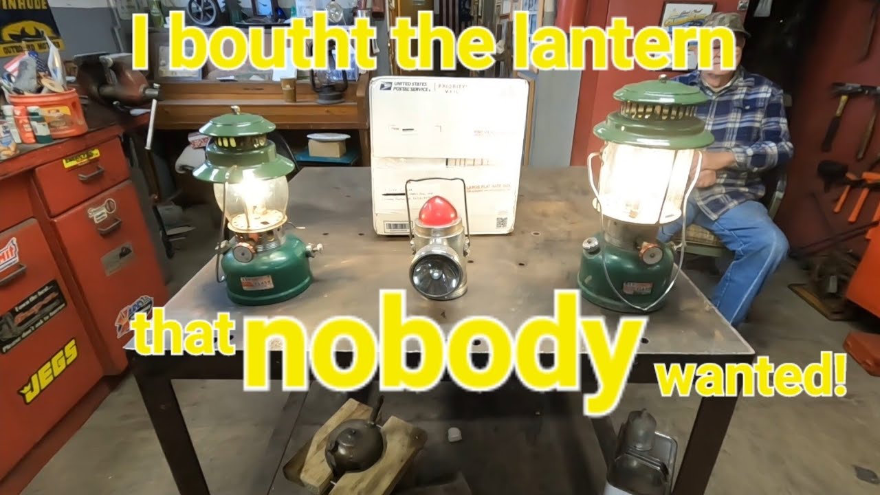 I bought a $10 Ash Flash lantern off of eBay that nobody else would bid on,  let's see what we got!