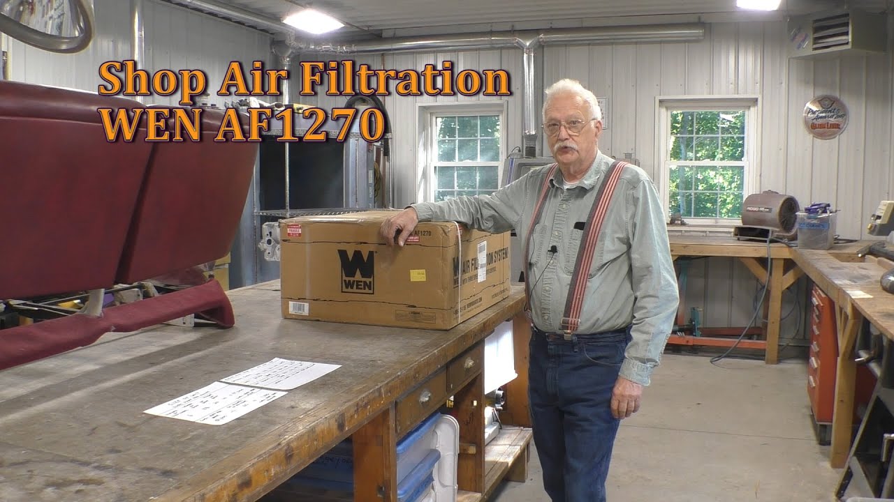 Shop Air Filtration, WEN AF1270 Install