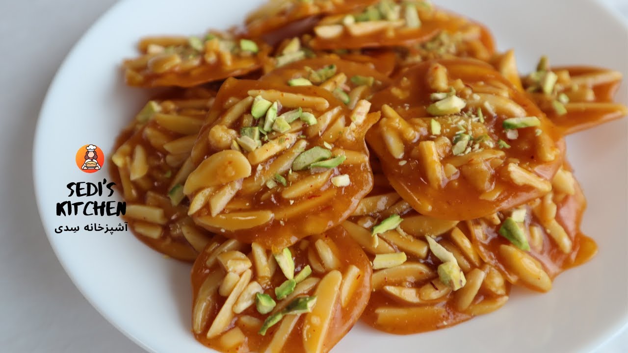 سوهان عسلی |  طرز تهیه سوهان عسلی شیرینی عید نوروز (ساده و سریع)